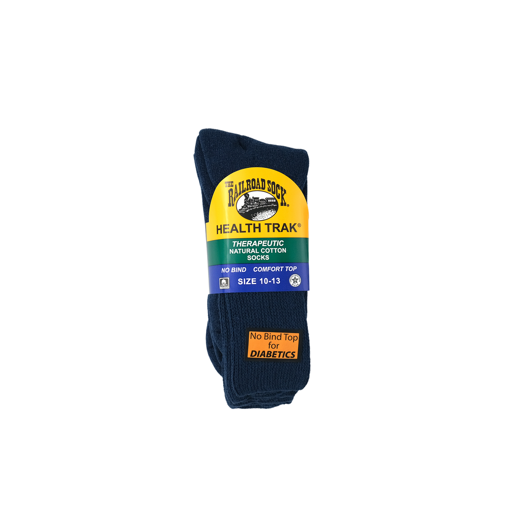 Men’s Therapeutic Crew 2 Pairs NAVY