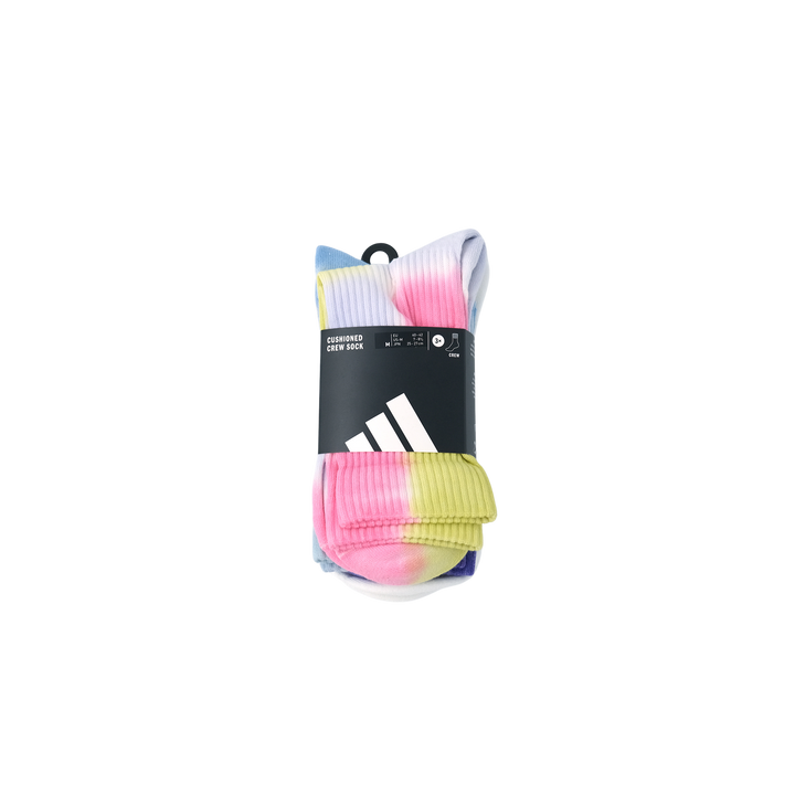 adidas TIE DYE ソックス 3PACK WHITE/WHITE/WHITE/BLISS LILAC