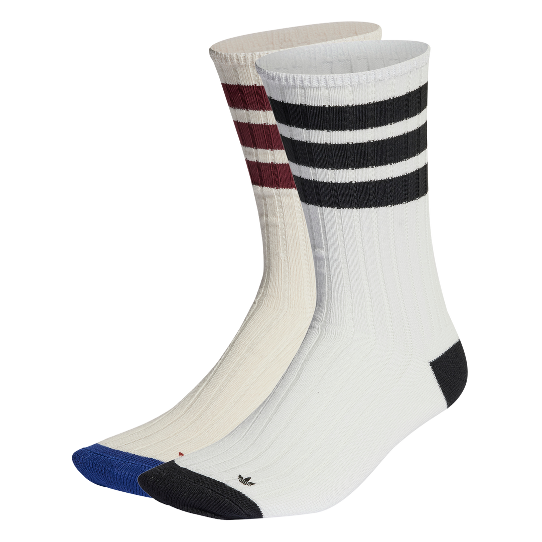 adidas Originals PRE MID プレミアム ミッド クルーソックス 2PACK WHITE/WONDER WHITE