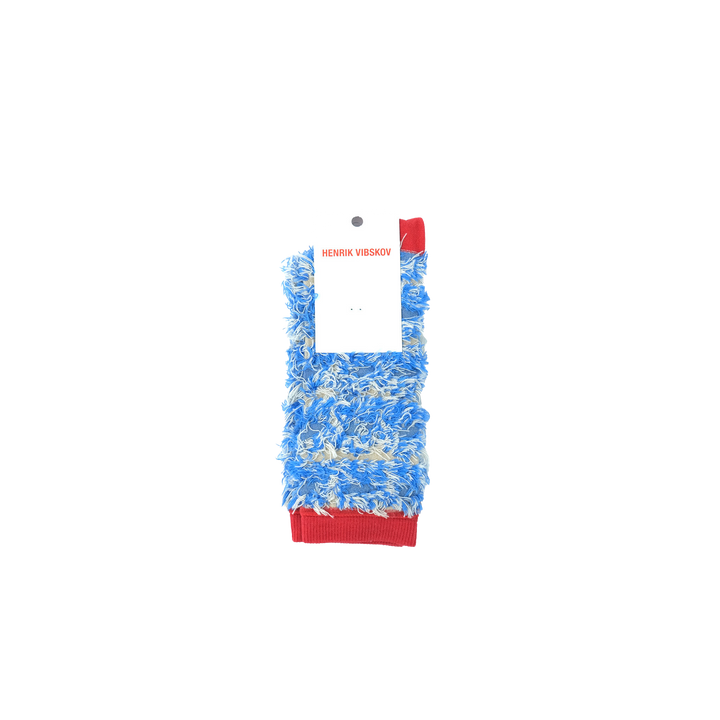 Hairy Handsome Chair Socks Femme Blue Hairy Chair