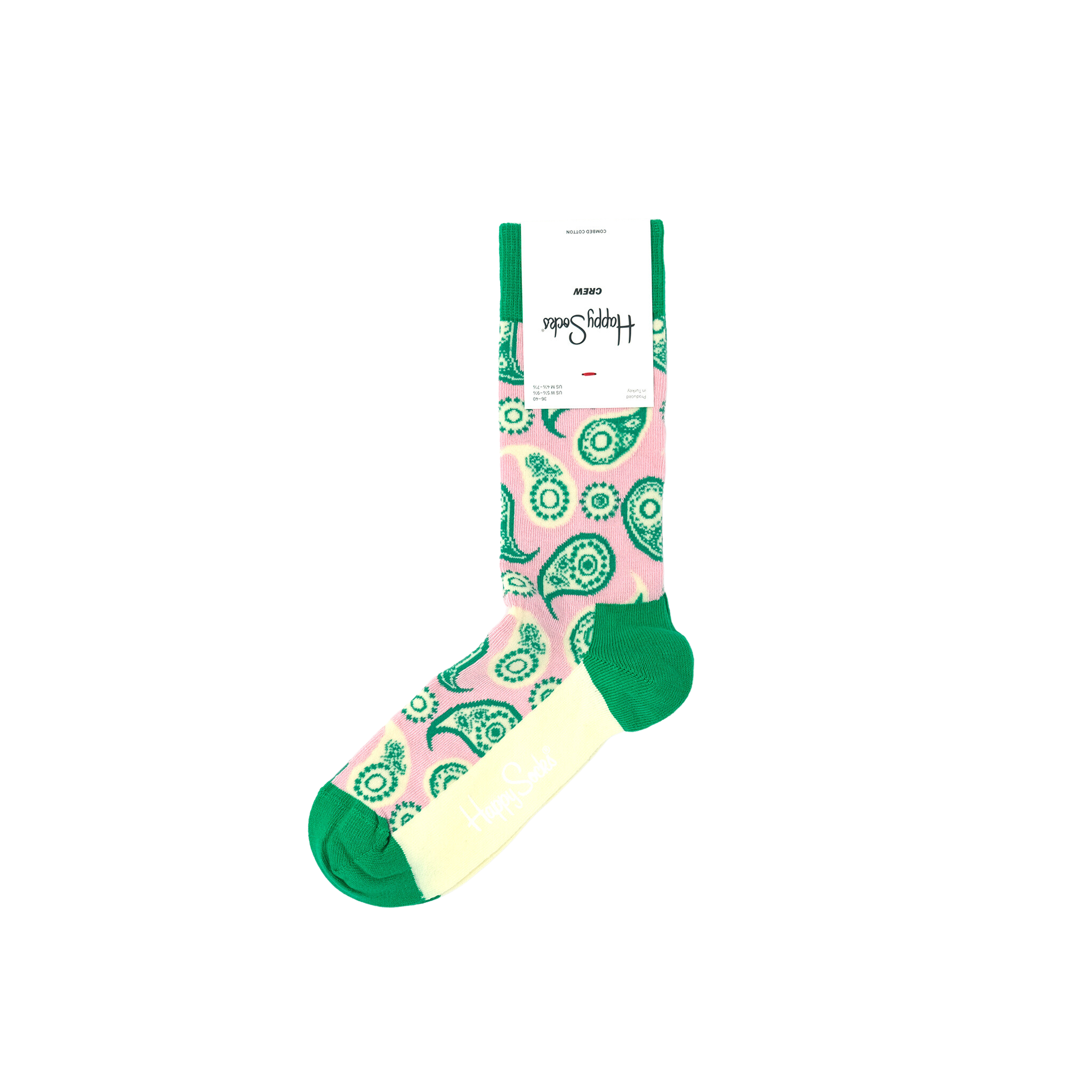 Paisley Sock GREEN SOCKSTORE™