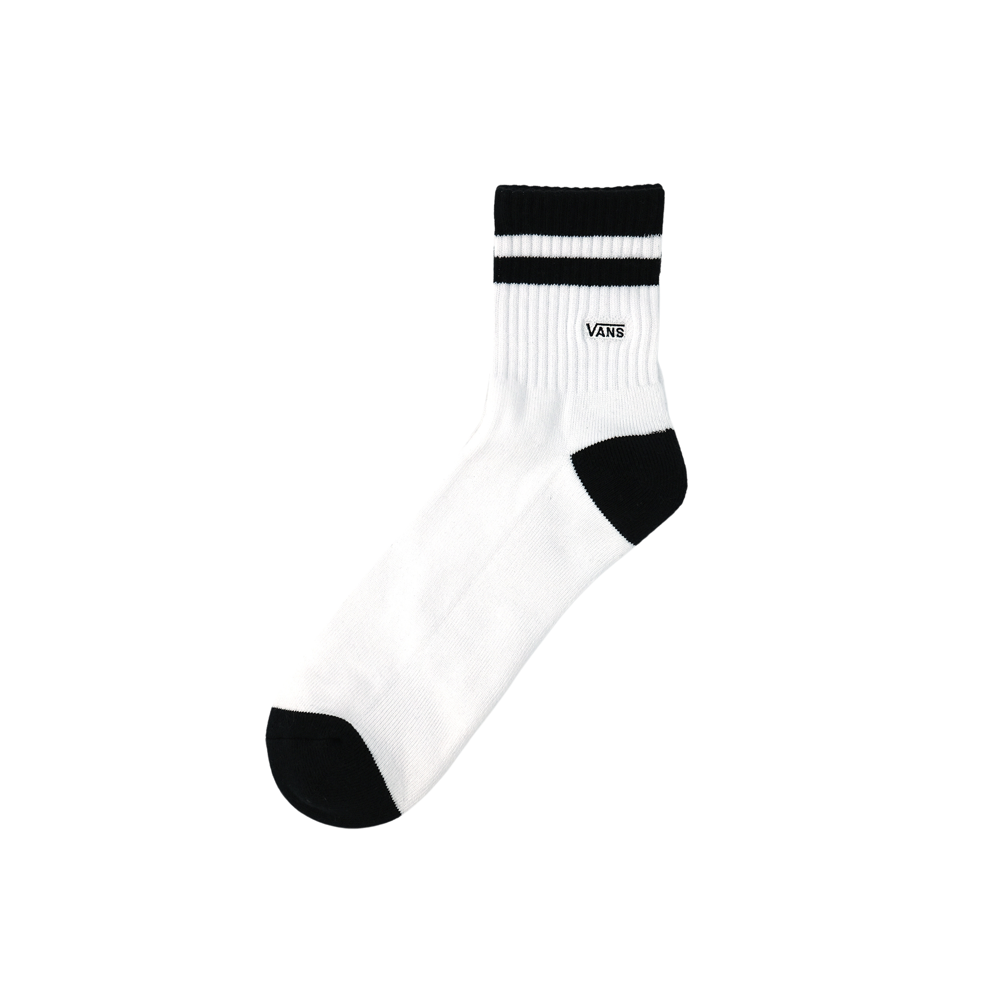 Vans Half Crew WHITE-BLACK – SOCKSTORE™