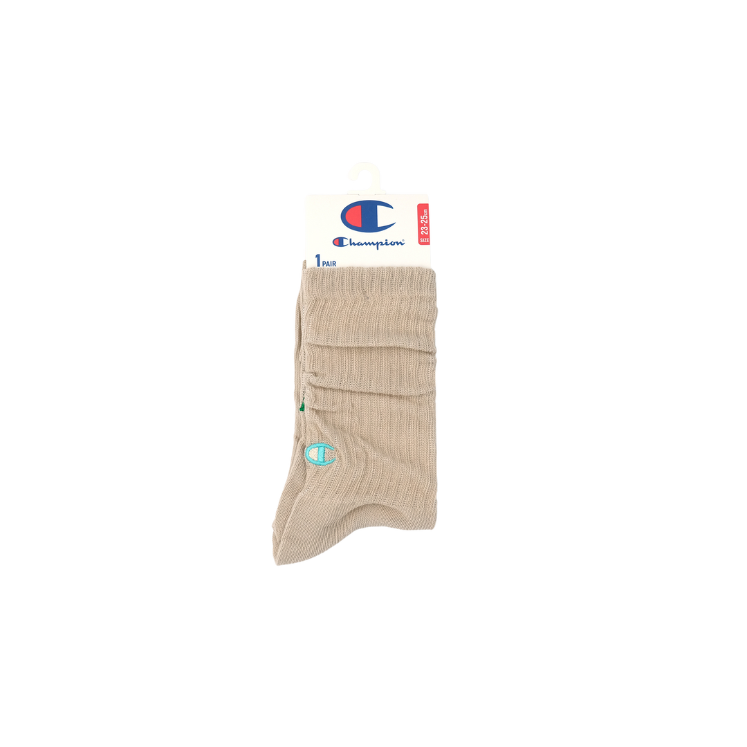 【ノンパイル】フルレングスソックス1PACK BEIGE(CWSAX004)