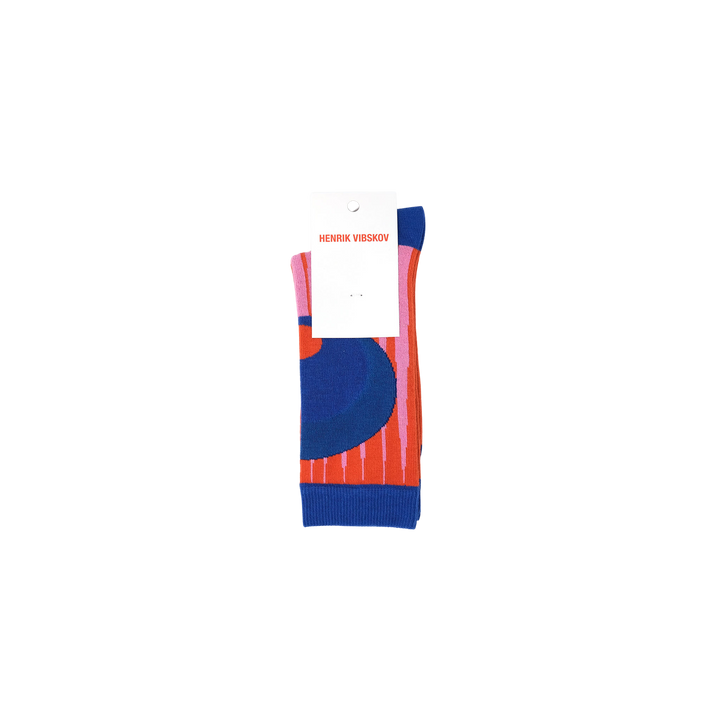 Sundown Socks Femme Red Pink Blue