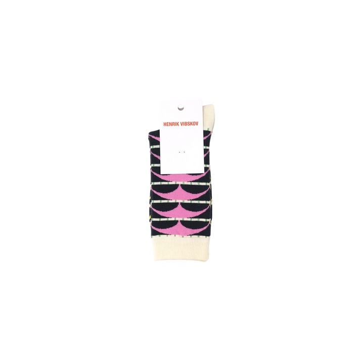 Arch Socks Femme Black Cream Yellow Green Pink