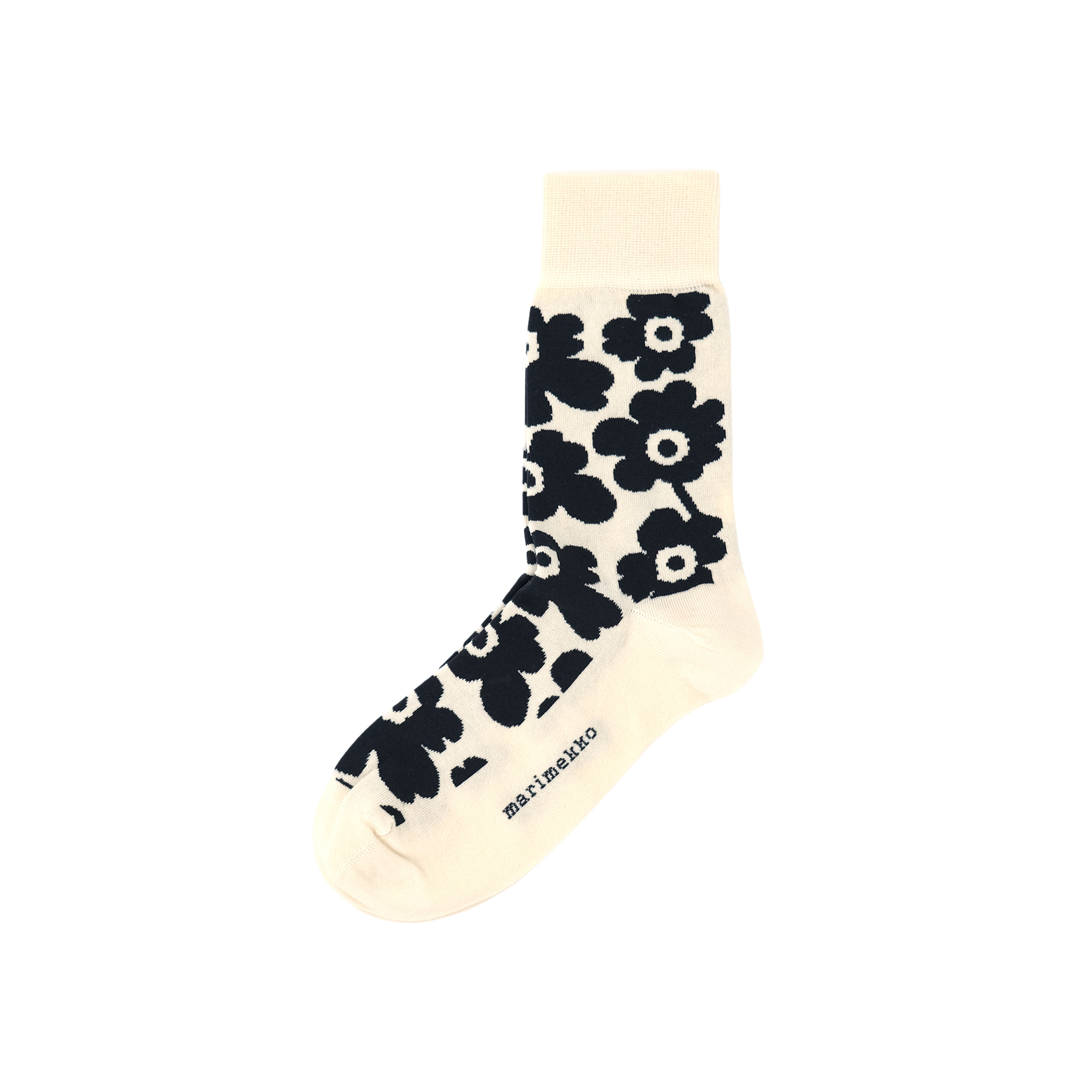 Kirmailla Unikko オフホワイト×ブラック – SOCKSTORE™