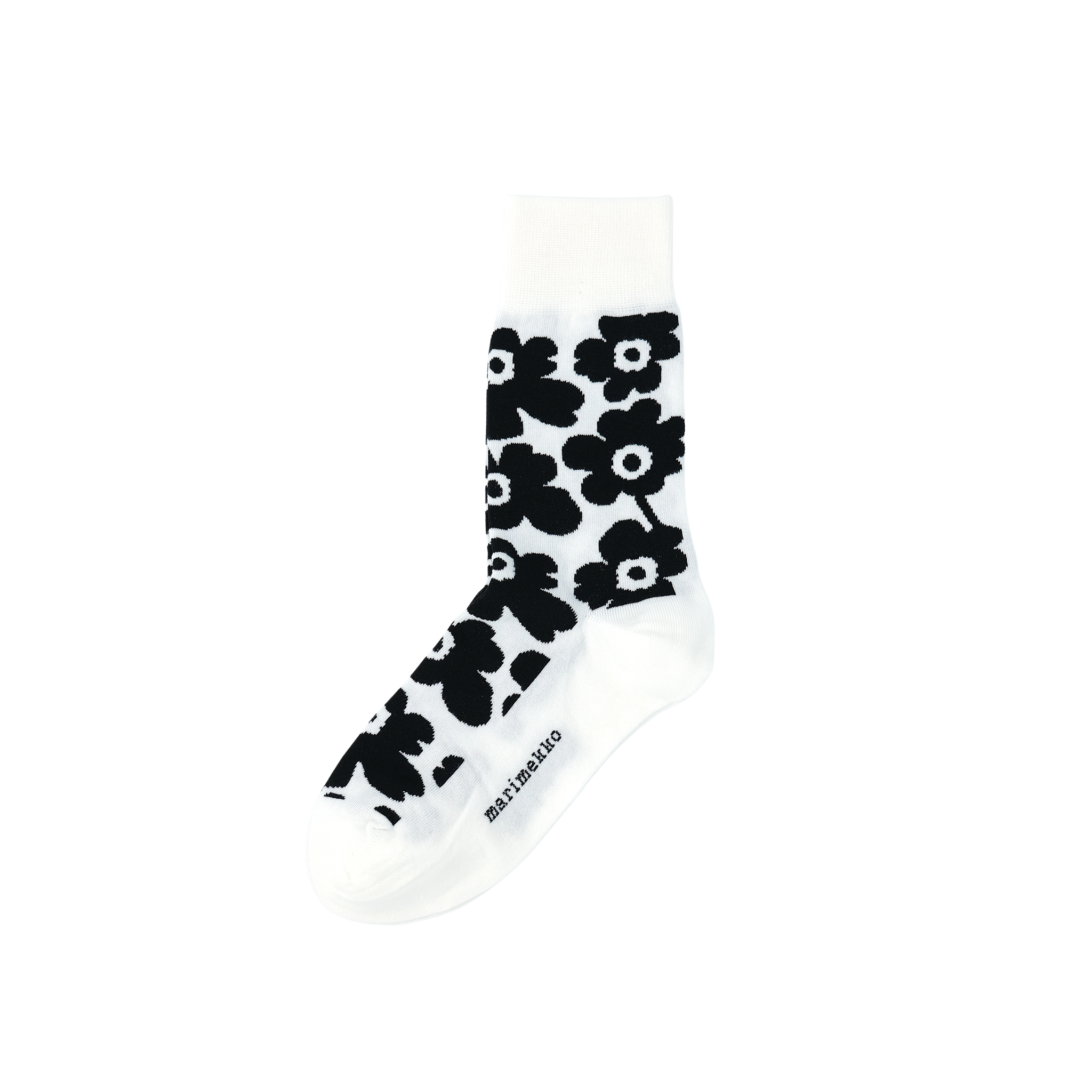 Kirmailla Unikko ブラック×ホワイト – SOCKSTORE™