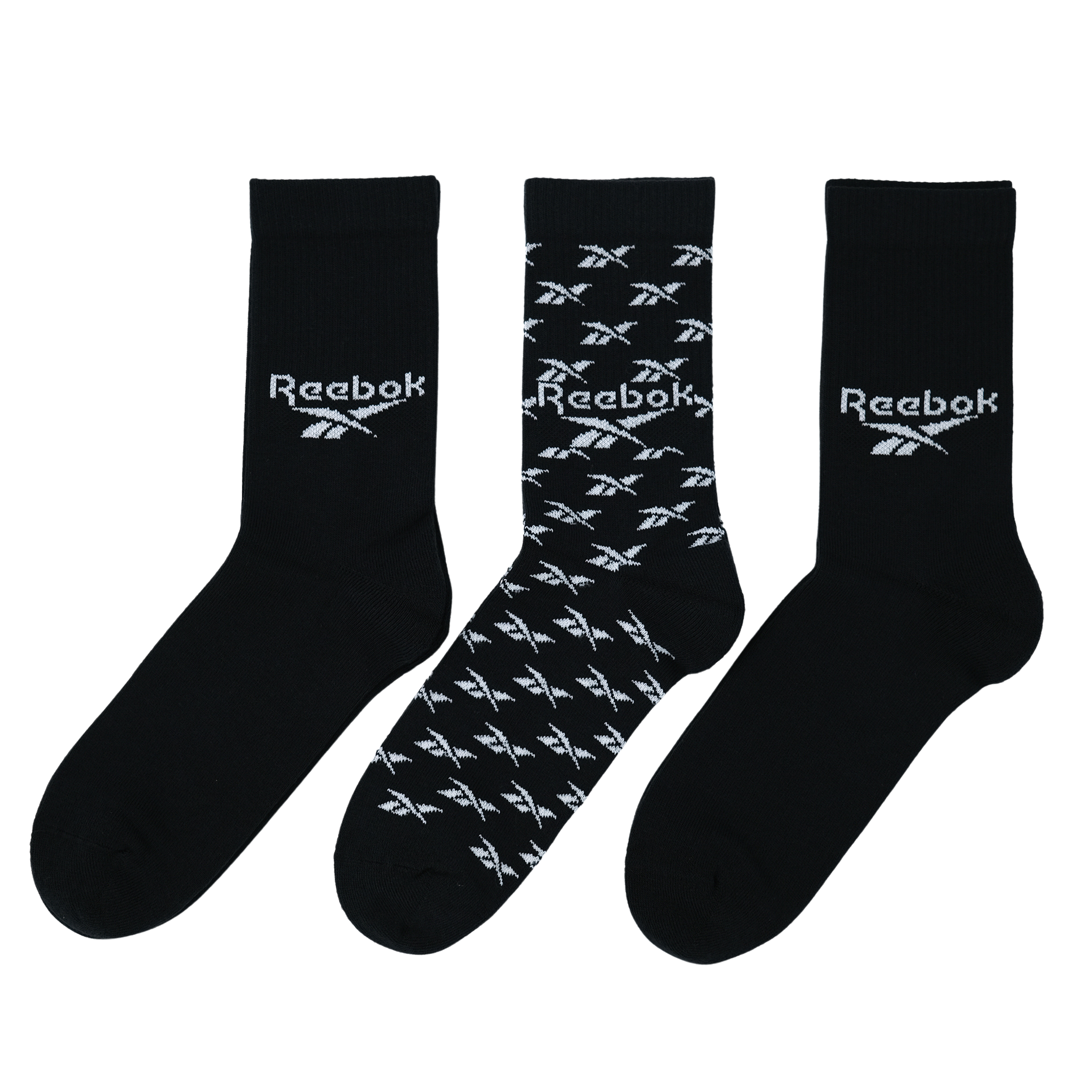 クラシックス フォールドオーバー クルー ソックス 3PACK BLACK クラシックス フォールドオーバー クルー ソックス 3PACK BLACK