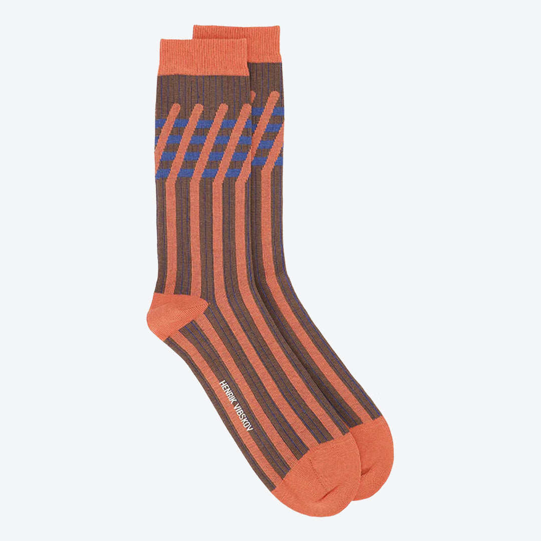 Stripes Socks Homme Stripes Orange