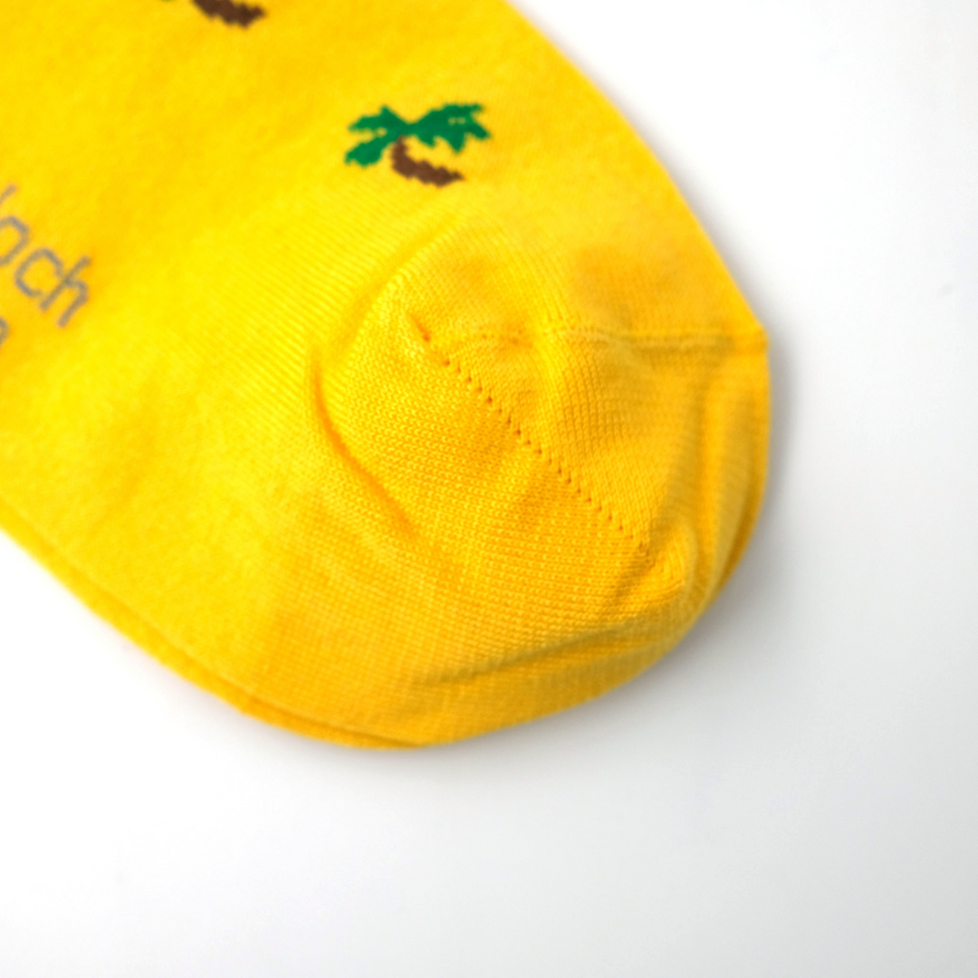 CUBA "PALME" ソックス YELLOW