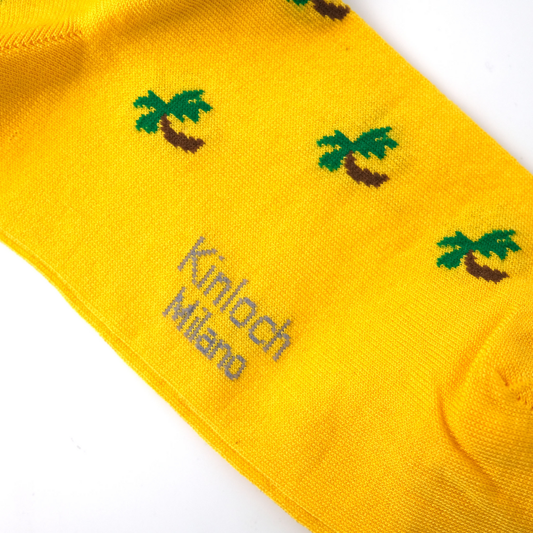 CUBA "PALME" ソックス YELLOW