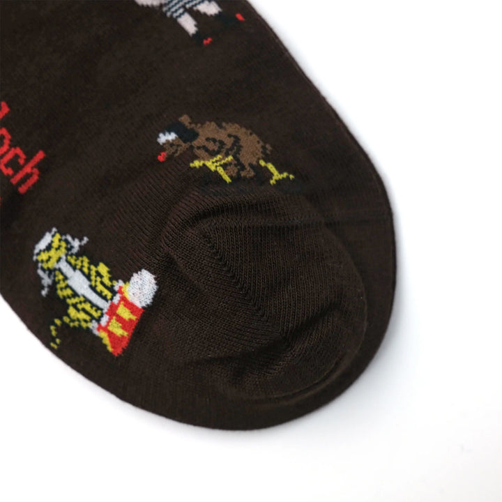 RUSSIA "CIRCO" ソックス BROWN