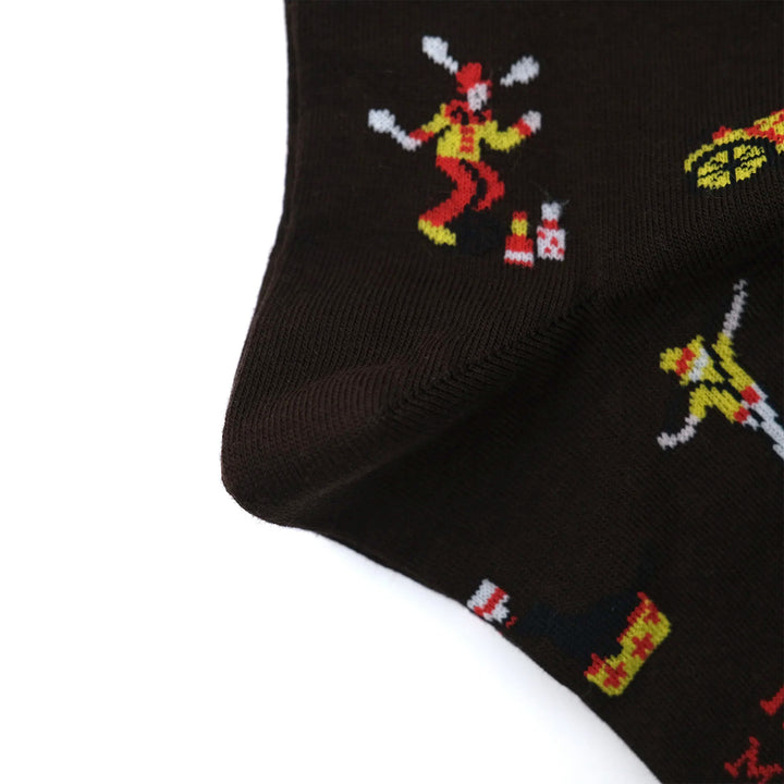 RUSSIA "CIRCO" ソックス BROWN
