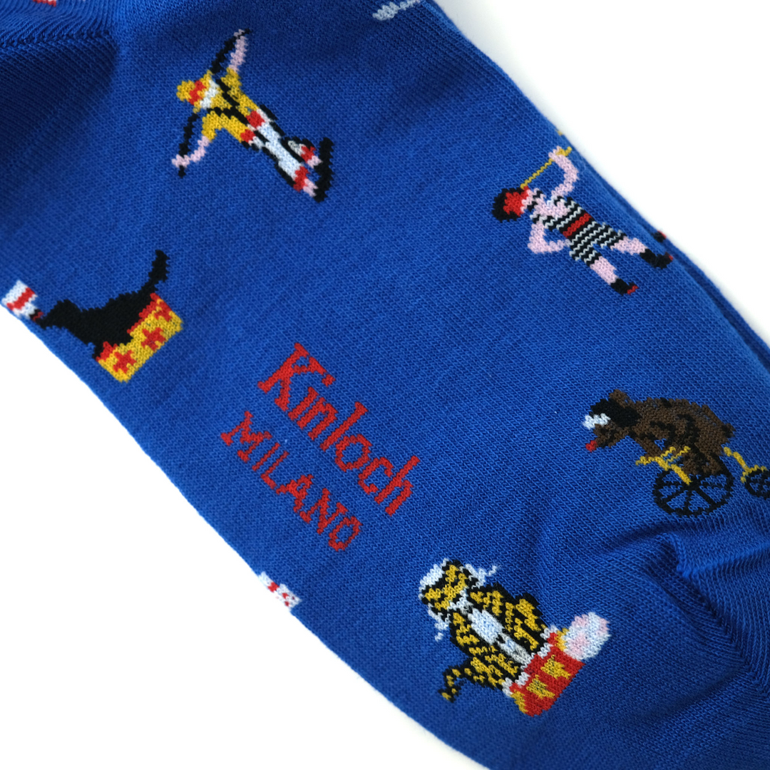 RUSSIA "CIRCO" ソックス BLUE