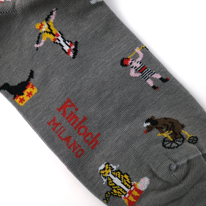RUSSIA "CIRCO" ソックス GRAY