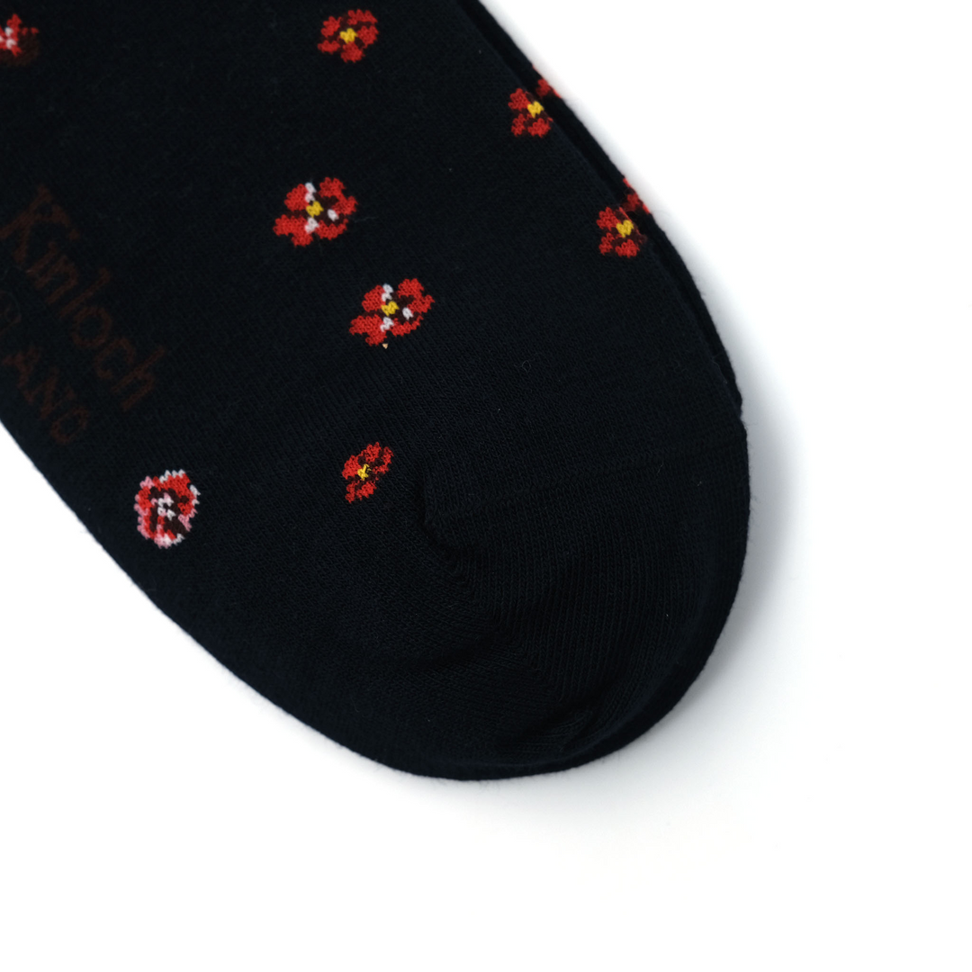 MEXICO "MEXICAN FLOWERS" ソックス BLACK