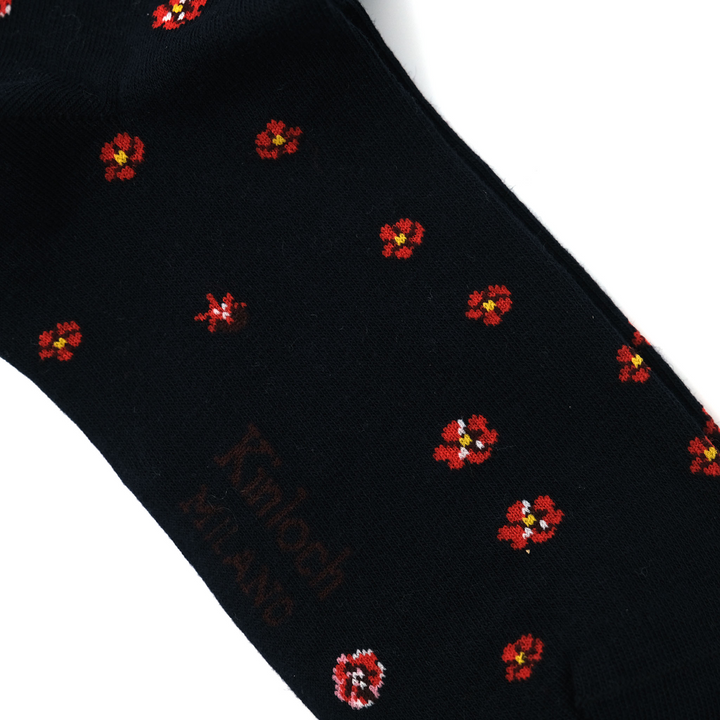 MEXICO "MEXICAN FLOWERS" ソックス BLACK