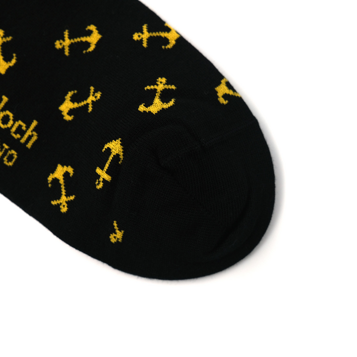 VENEZIA "ANCHOR" ソックス BLACK