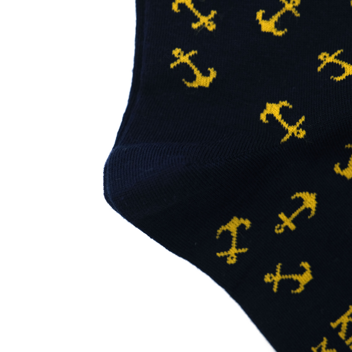VENEZIA "ANCHOR" ソックス NAVY
