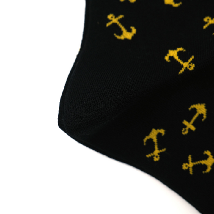 VENEZIA "ANCHOR" ソックス BLACK