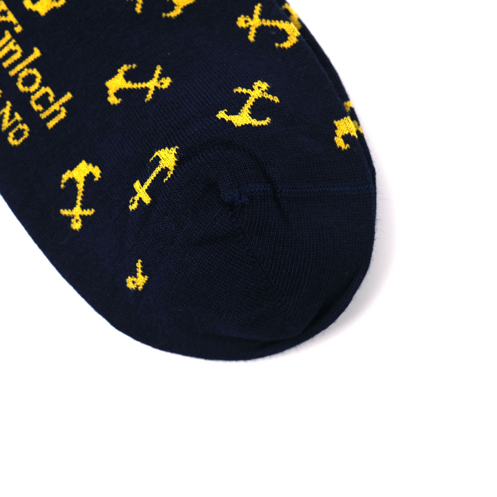 VENEZIA "ANCHOR" ソックス NAVY