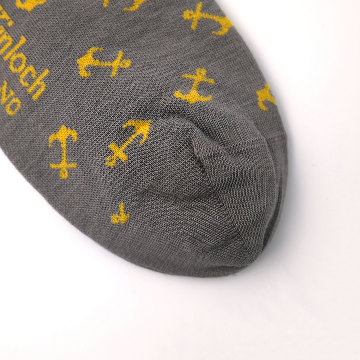VENEZIA "ANCHOR" ソックス GRAY