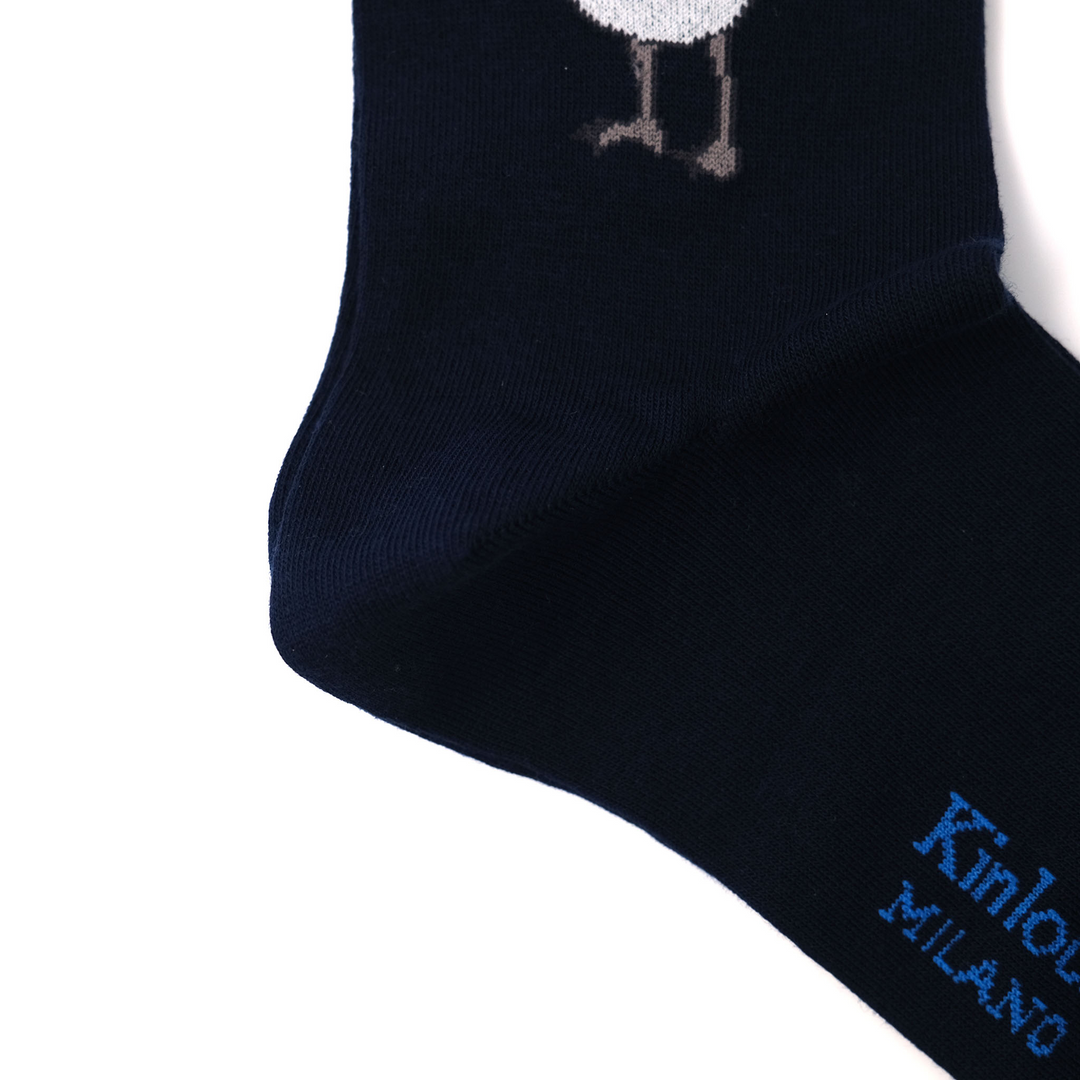 VENEZIA ”SEAGULL” ソックス NAVY