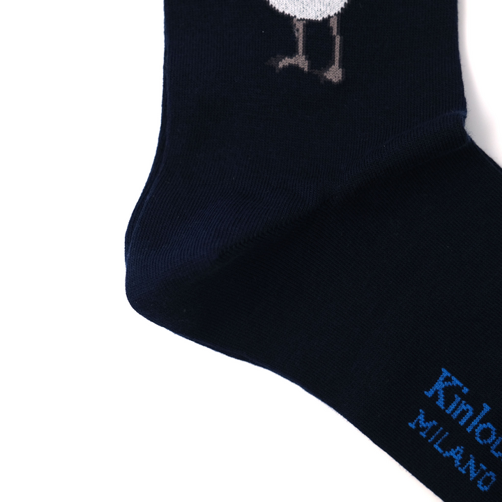 VENEZIA ”SEAGULL” ソックス NAVY