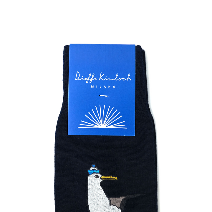 VENEZIA ”SEAGULL” ソックス NAVY