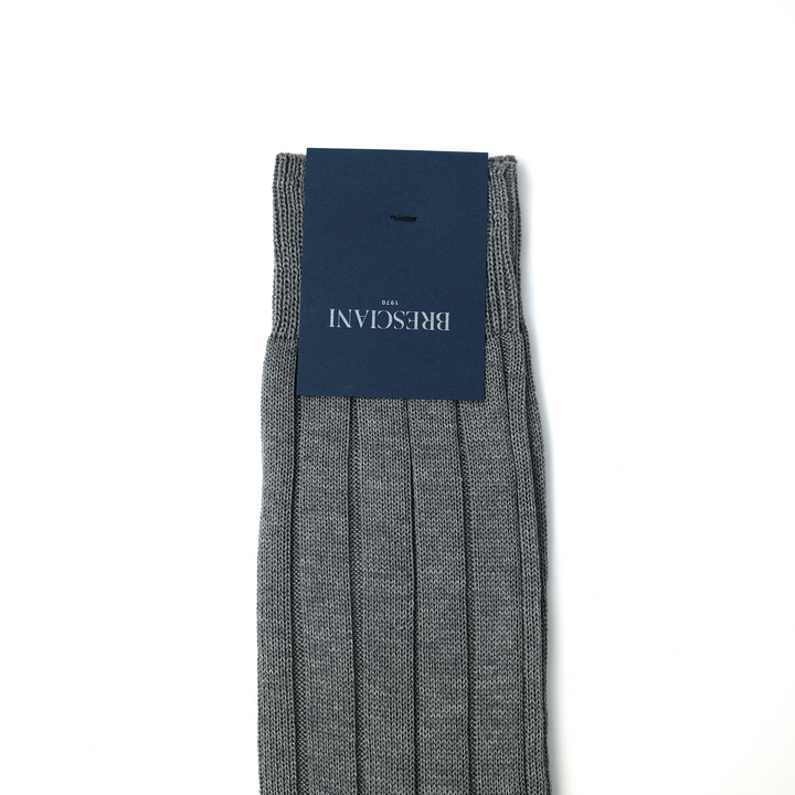 RIB SOCKS LIGHT GRAY