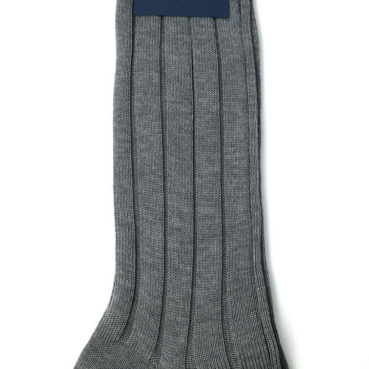 RIB SOCKS LIGHT GRAY