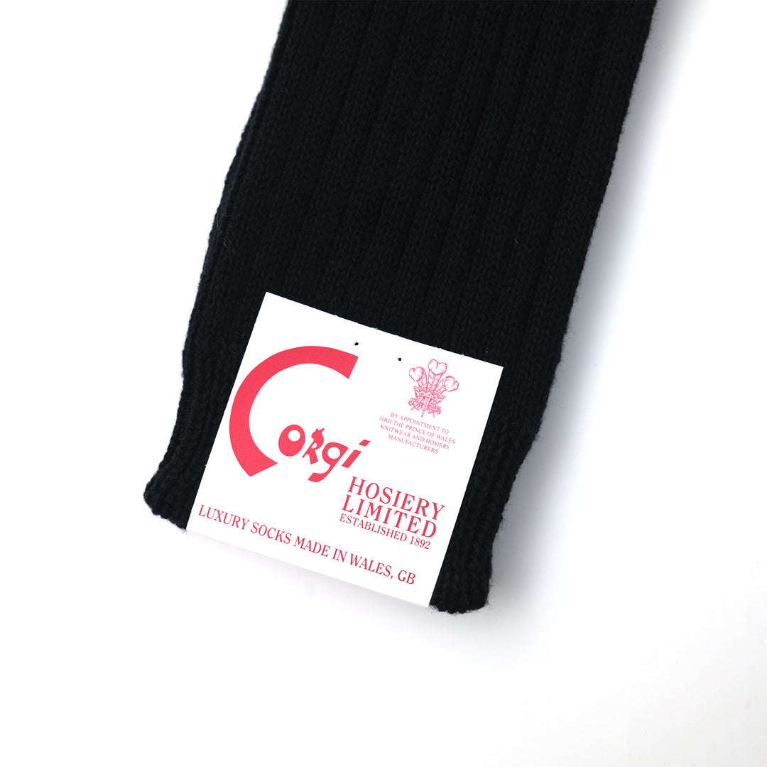 【MENS】HEEL&TOE SOCKS BLACK