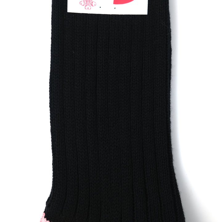 【MENS】HEEL&TOE SOCKS BLACK