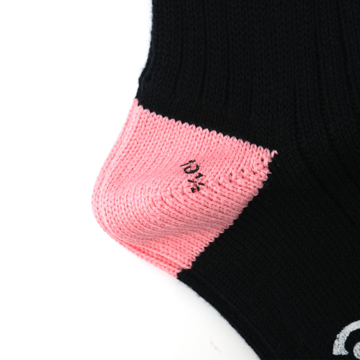 【MENS】HEEL&TOE SOCKS BLACK