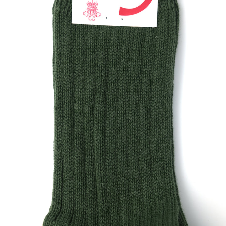 【MENS】HEEL&TOE SOCKS GREEN