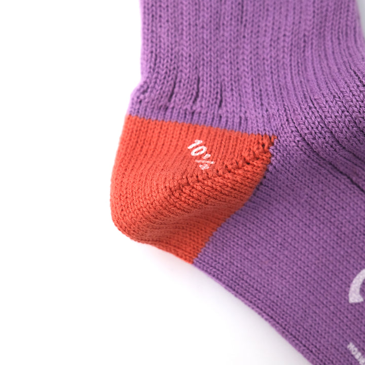 【MENS】HEEL&TOE SOCKS LAVENDER