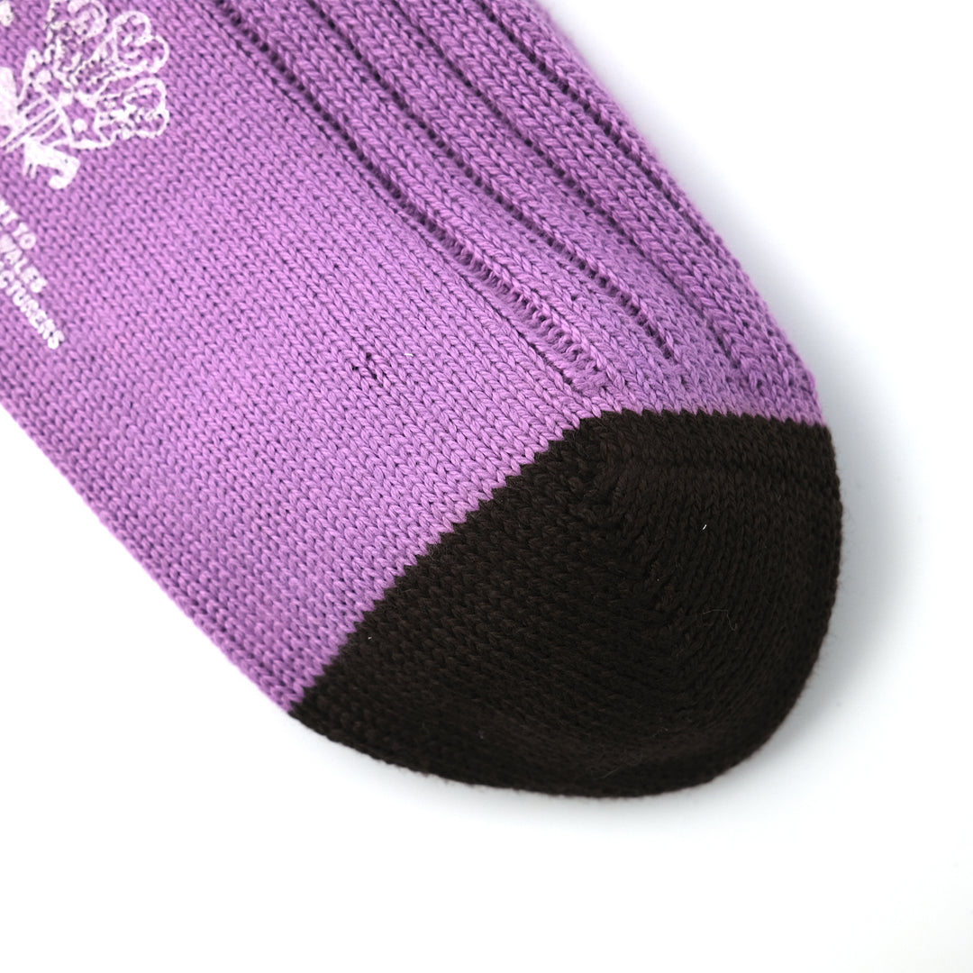 【MENS】HEEL&TOE SOCKS LAVENDER