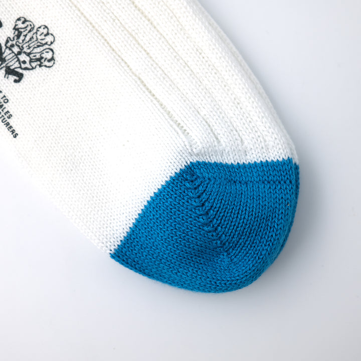 【MENS】HEEL&TOE SOCKS WHITE