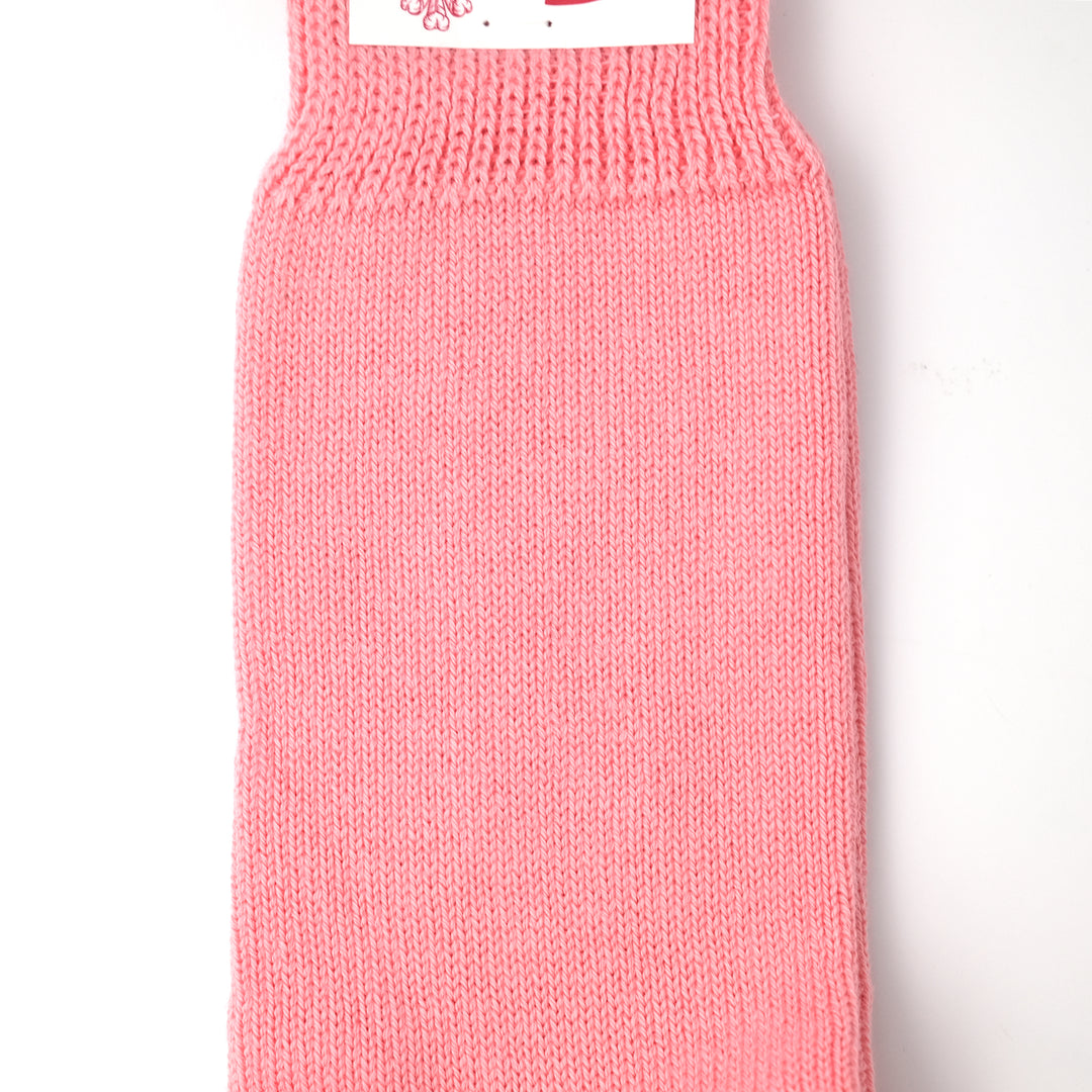 【WOMENS】PLAIN FLAT SOCKS PINK