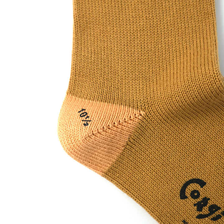 【MENS】SOFT COTTON HEEL&TOE SOCKS NAVY TOP