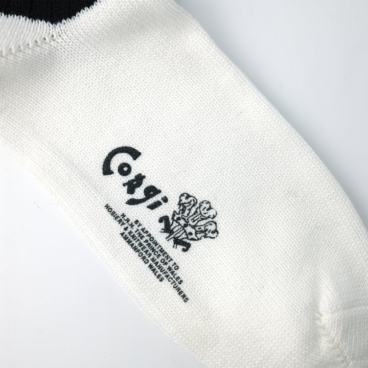 【MENS】SOFT COTTON SPORTS LINE SOCKS BLACK LINE