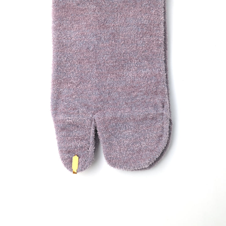 VELOR LAME TABI SOCKS / ベロアラメタビソックス L.PURPLE