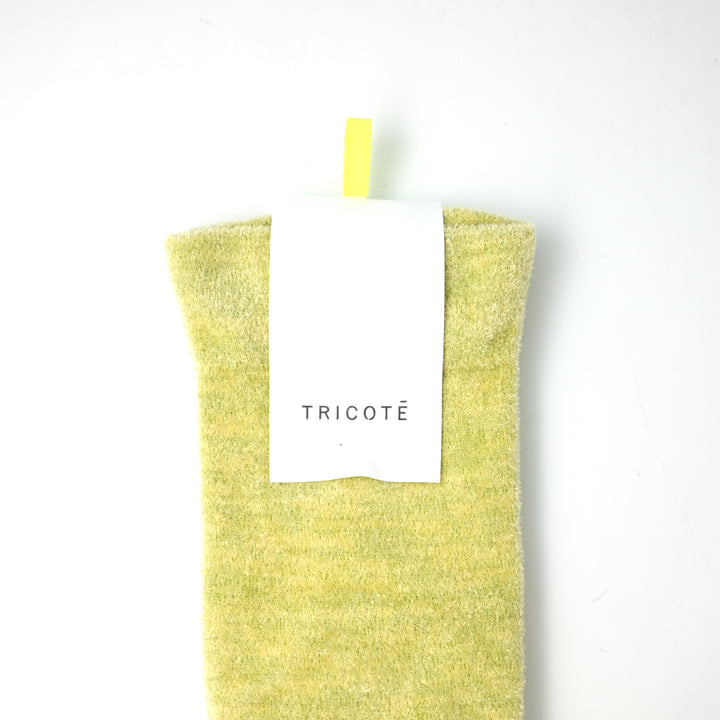 VELOR LAME TABI SOCKS / ベロアラメタビソックス YELLOW