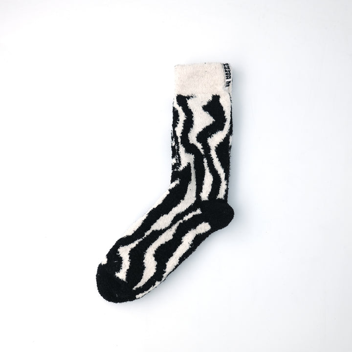 Psychedelic Zebra Sock