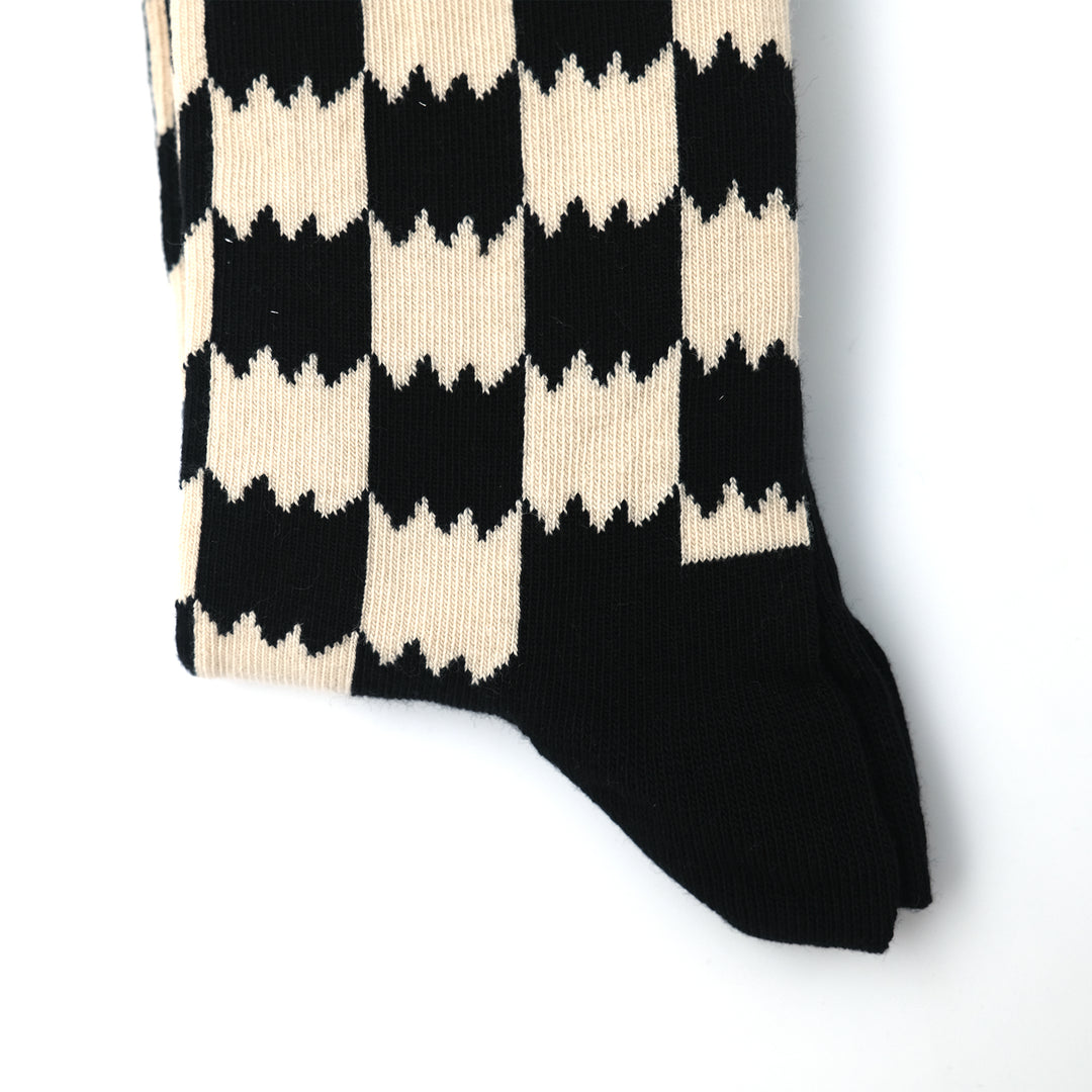 Dizzy Check Sock