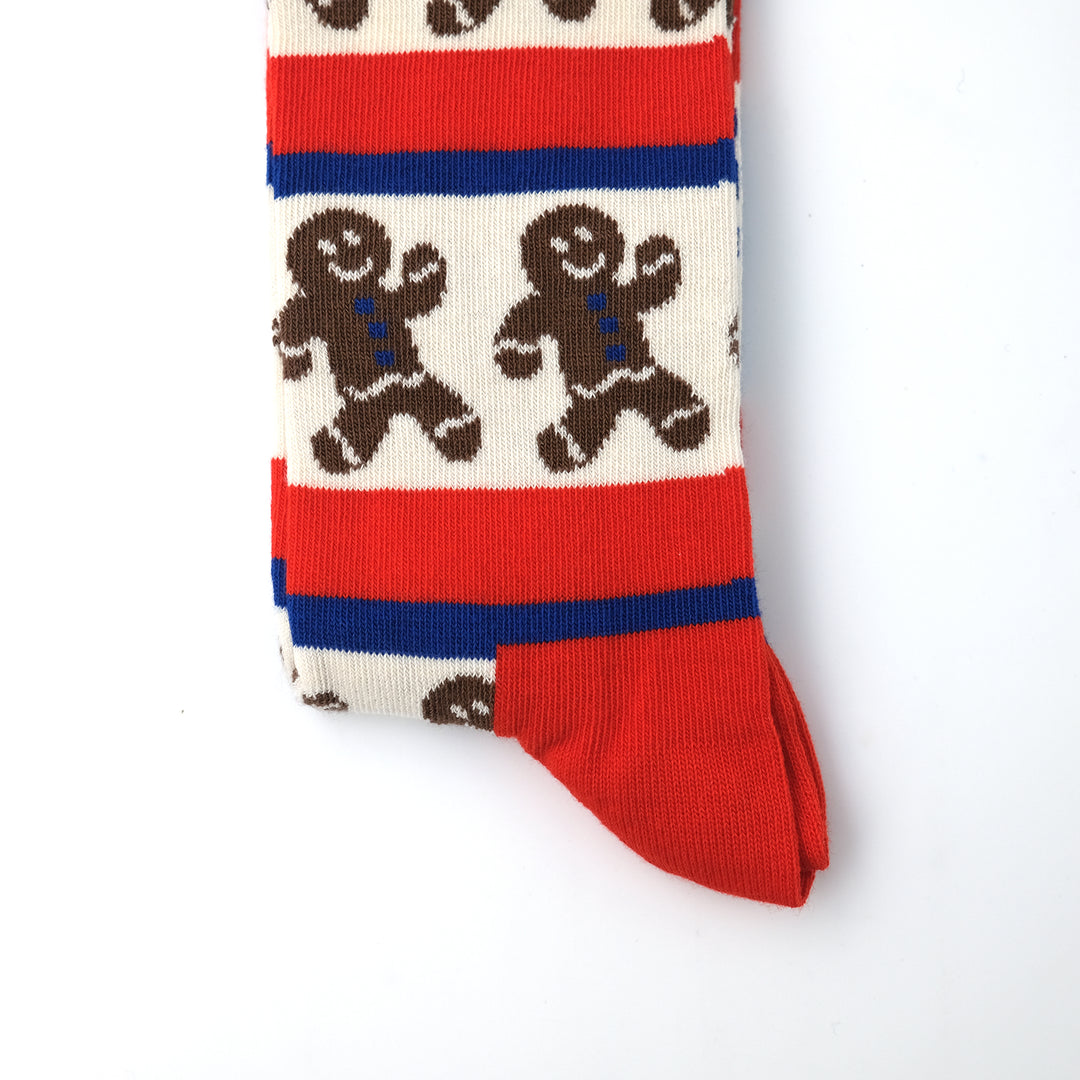 Gingerbread Stripe Sock