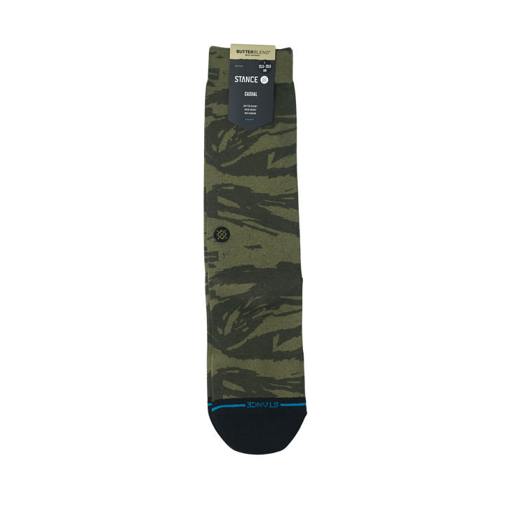 CAMOBLEND CREW（DARK GREEN）L