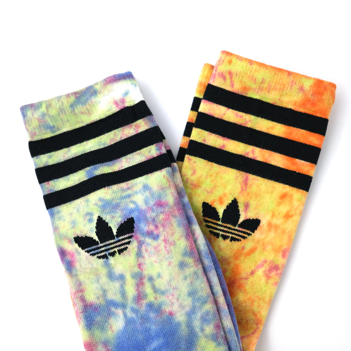 adidas Originals TIE DYE HCR タイダイ クルーソックス 2PACK MULTI