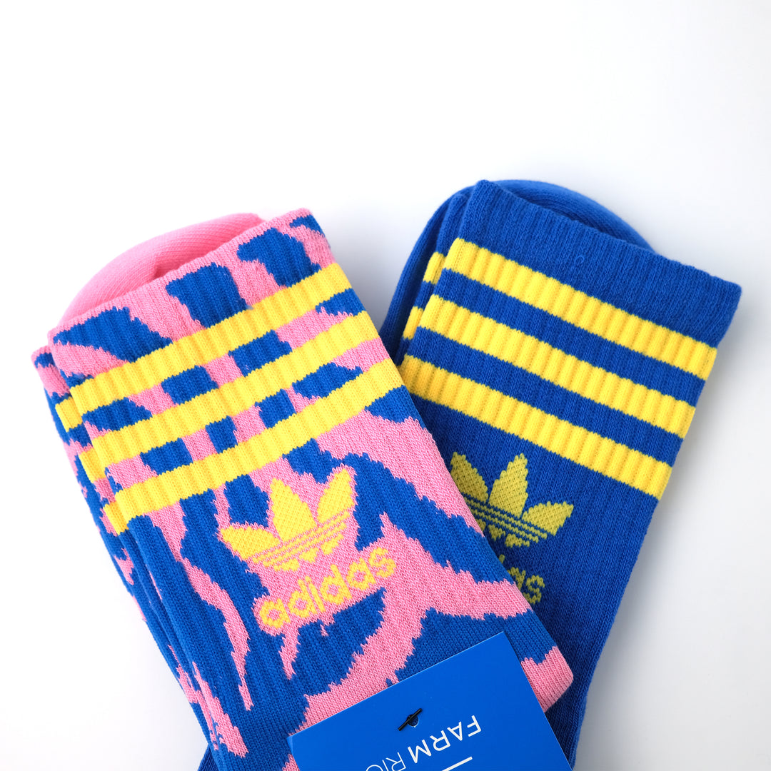 adidas Originals FARM CREW 2PACK BLUE/BLISS PINK