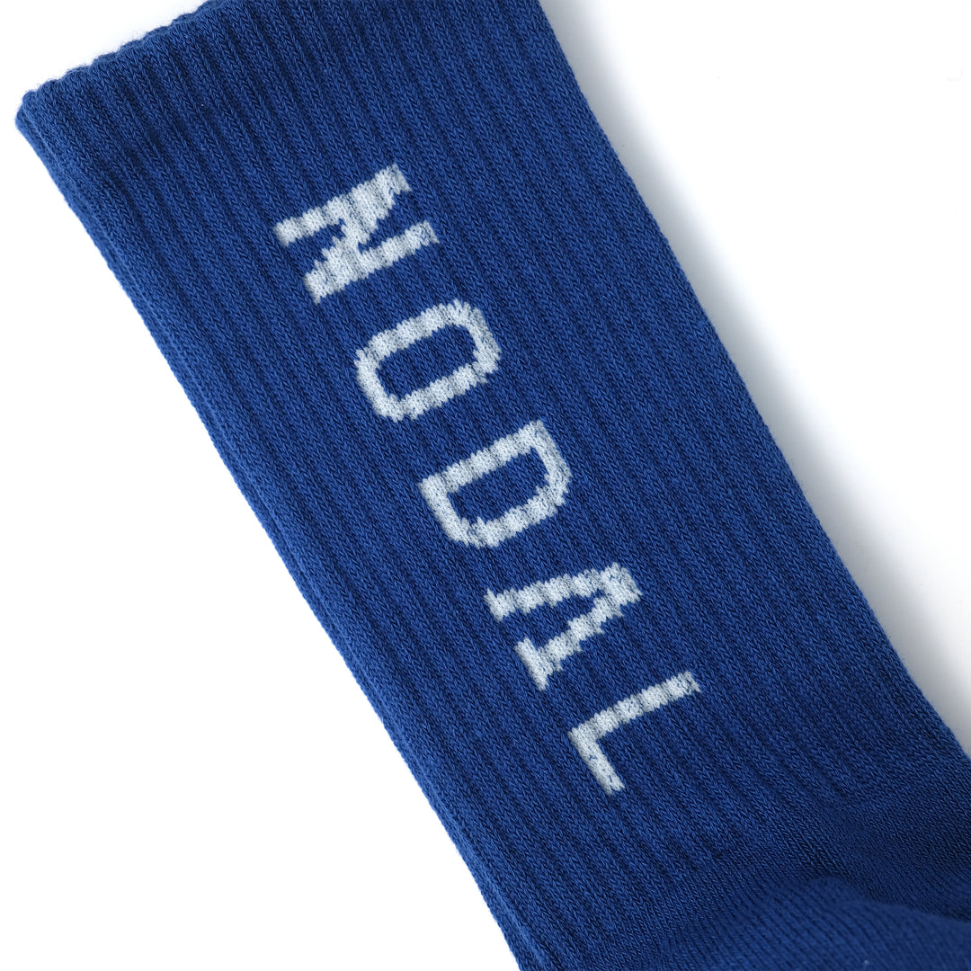 NODAL Logo Socks COBALT BLUE×WHITE